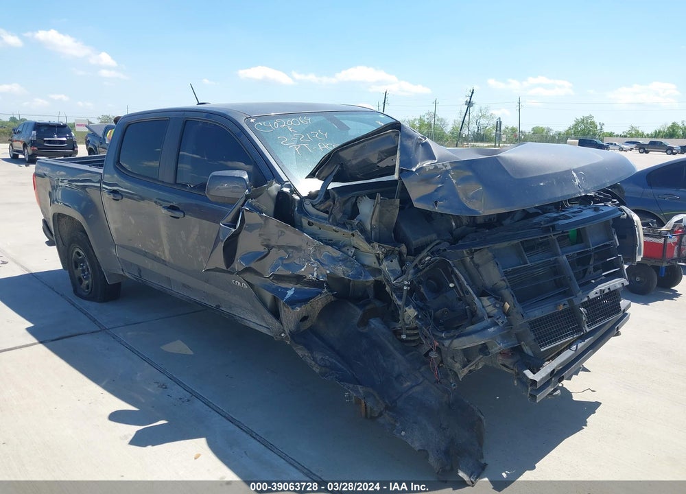 2016 CHEVROLET COLORADO Z71 VIN: 1GCGTDE39G1220516