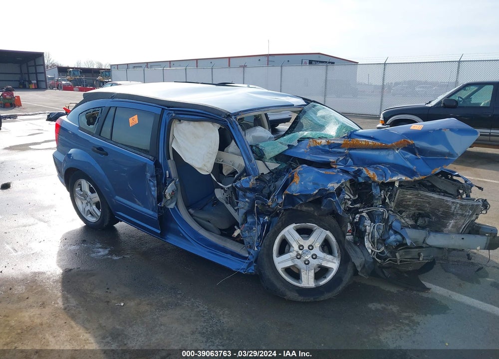 2007 DODGE CALIBER SXT VIN: 1B3HB48B17D108027