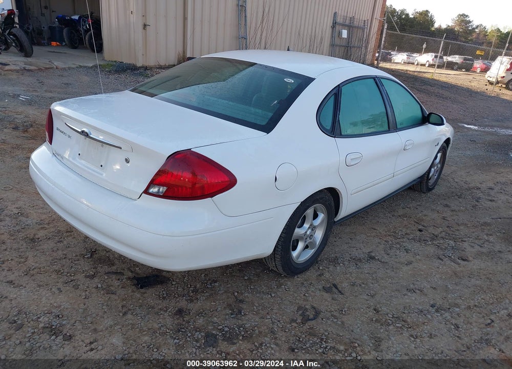 2000 FORD TAURUS SES VIN: 1FAFP5529YA183360
