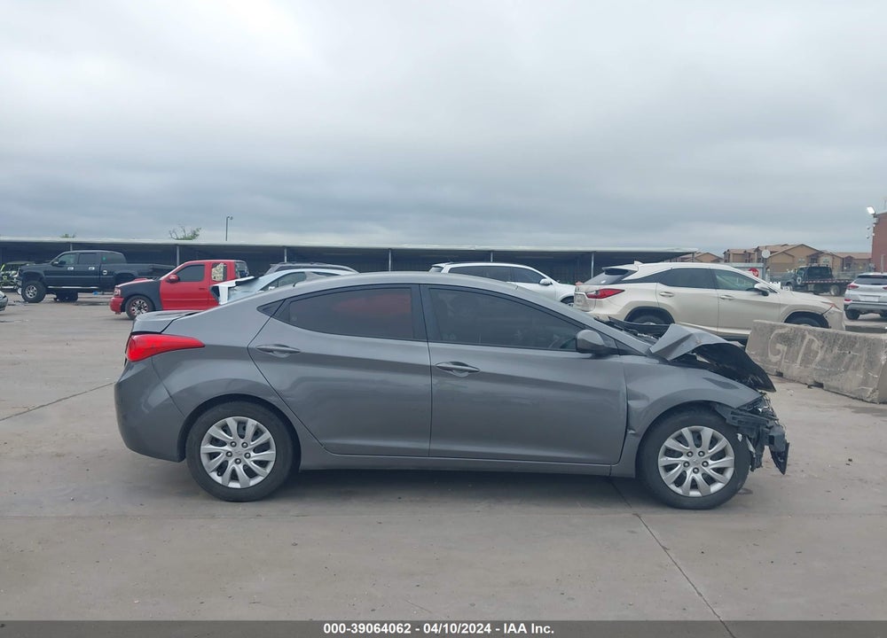 2012 HYUNDAI ELANTRA GLS VIN: 5NPDH4AE4CH090420