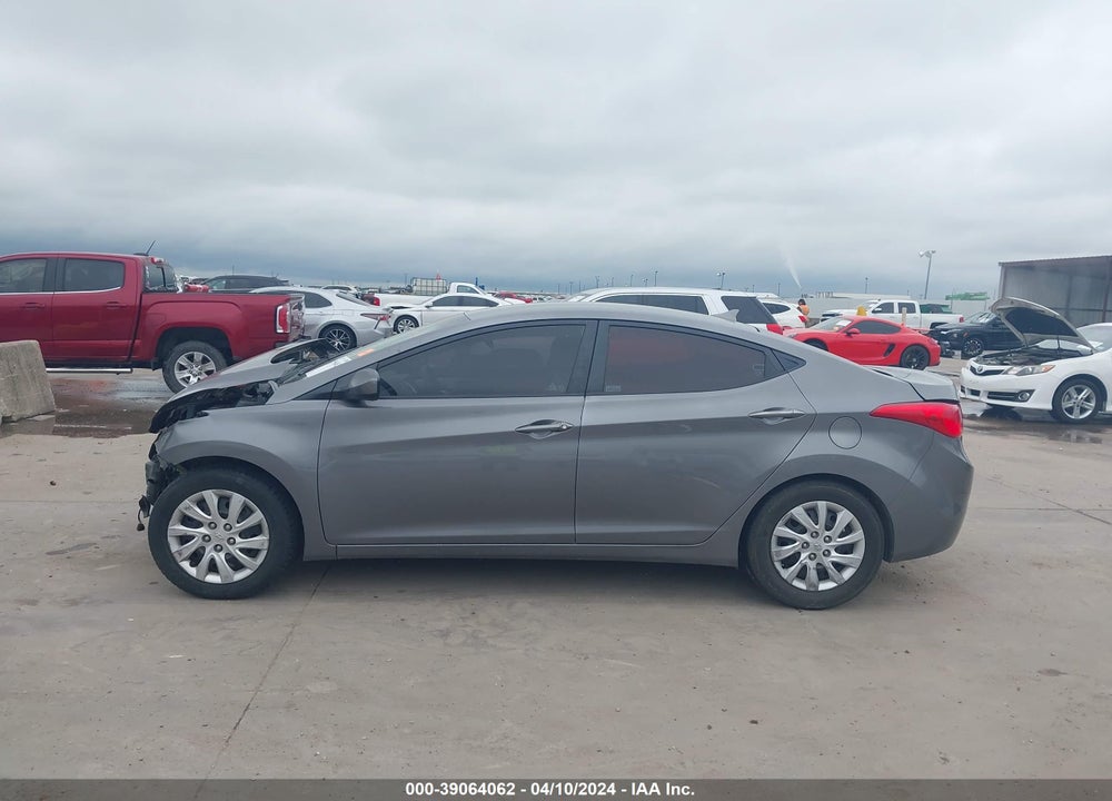 2012 HYUNDAI ELANTRA GLS VIN: 5NPDH4AE4CH090420