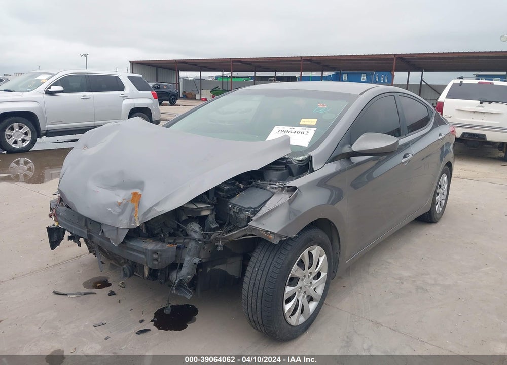 2012 HYUNDAI ELANTRA GLS VIN: 5NPDH4AE4CH090420