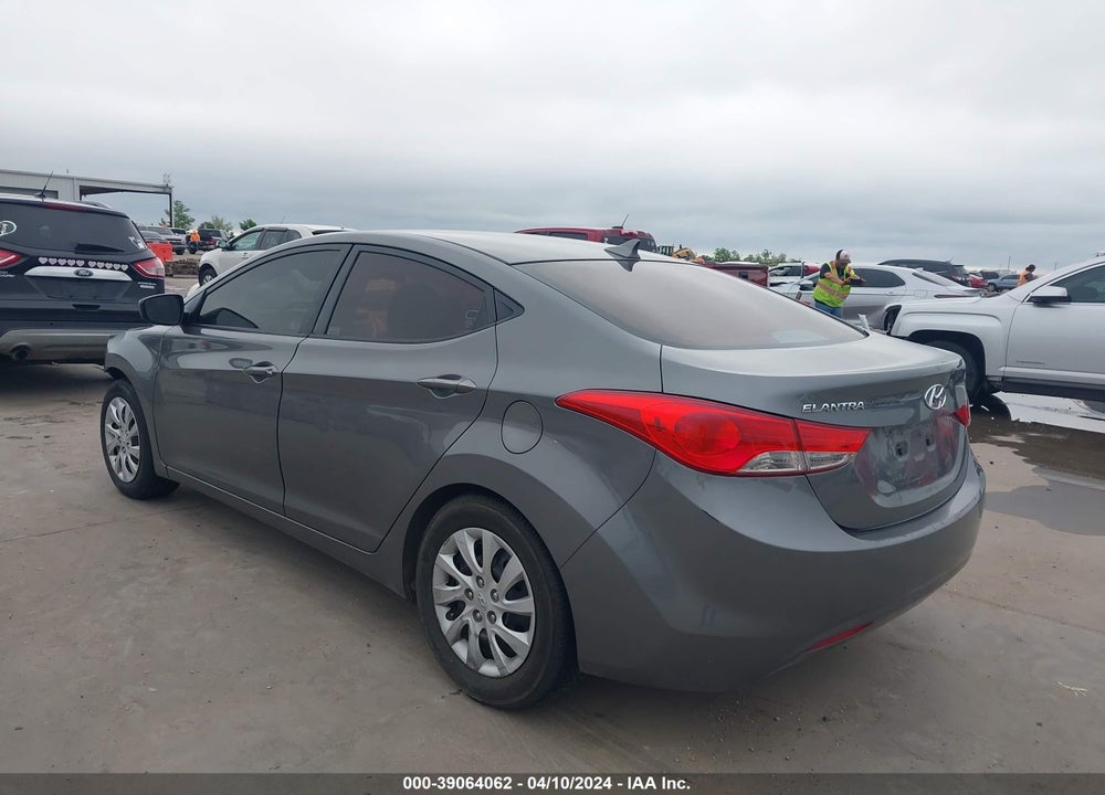 2012 HYUNDAI ELANTRA GLS VIN: 5NPDH4AE4CH090420