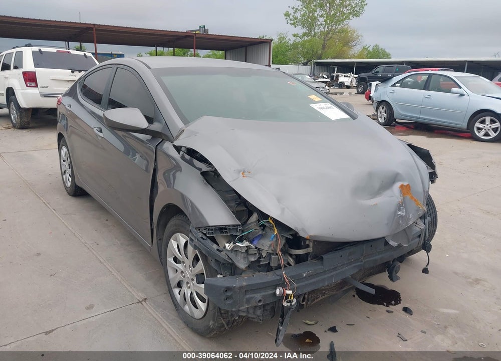 2012 HYUNDAI ELANTRA GLS VIN: 5NPDH4AE4CH090420