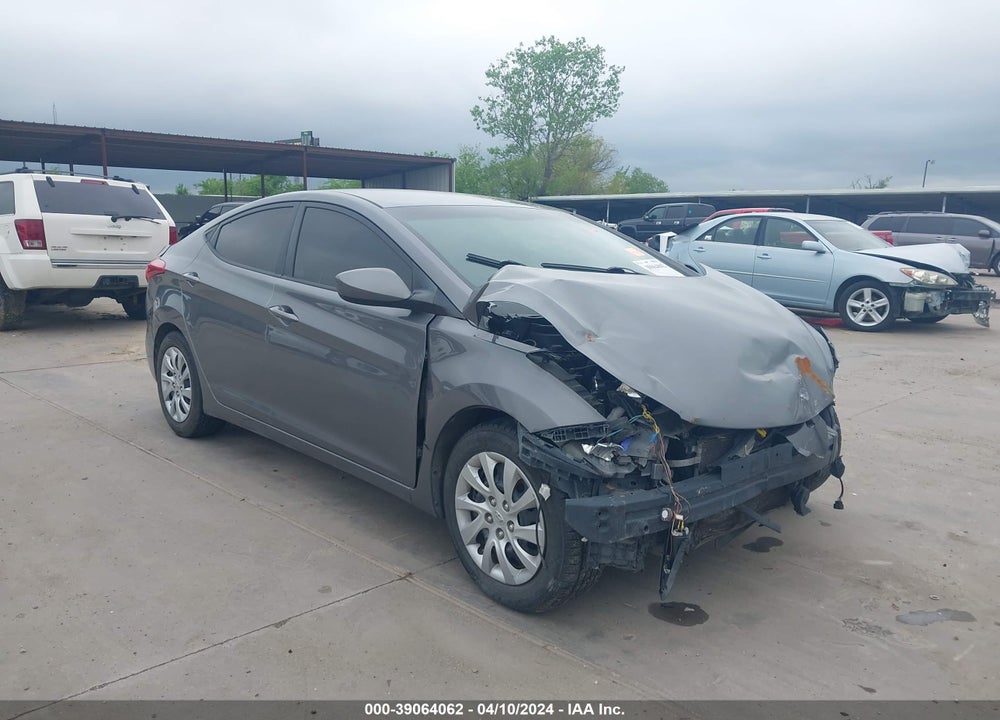 2012 HYUNDAI ELANTRA GLS VIN: 5NPDH4AE4CH090420