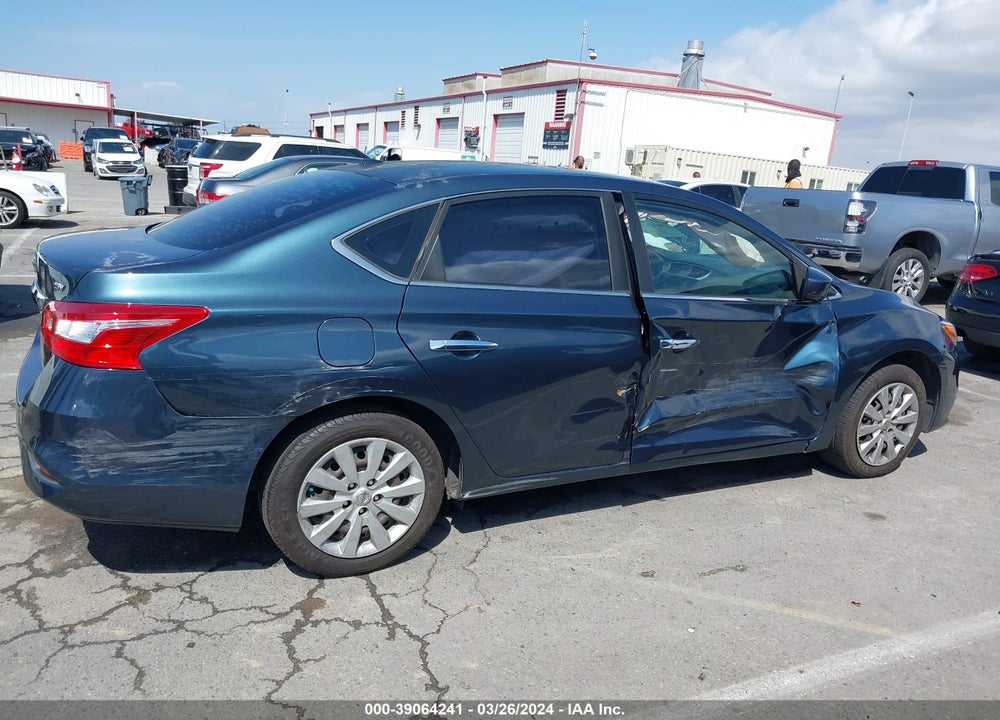2016 NISSAN SENTRA SV VIN: 3N1AB7AP2GY232377