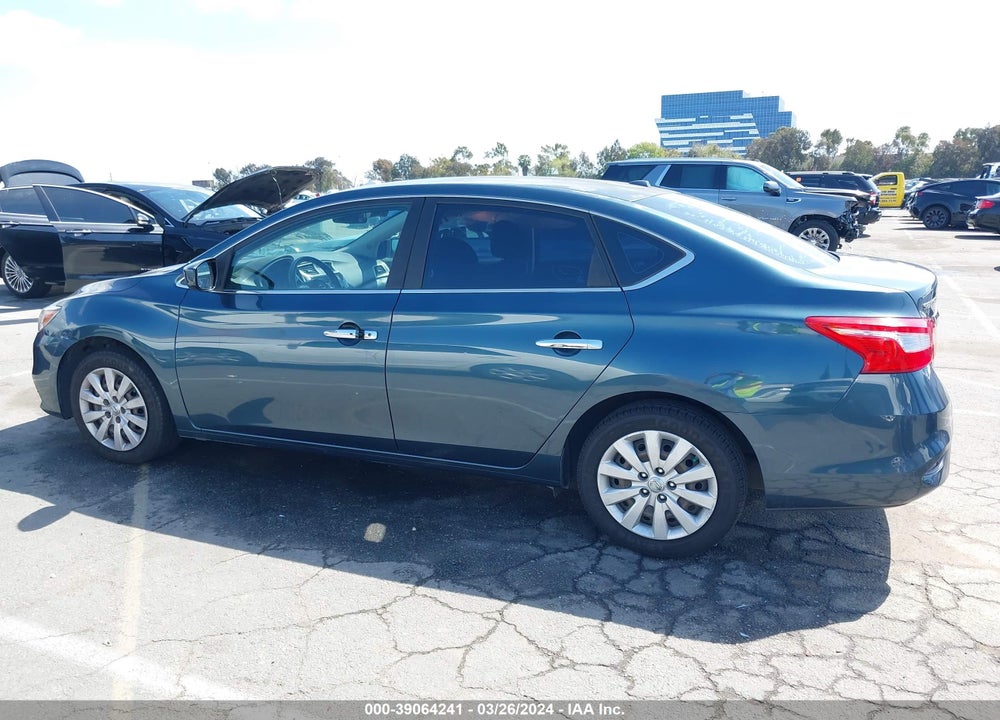 2016 NISSAN SENTRA SV VIN: 3N1AB7AP2GY232377