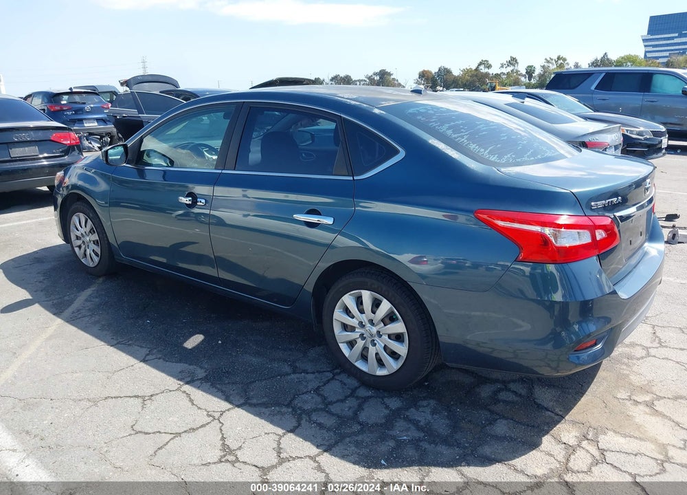 2016 NISSAN SENTRA SV VIN: 3N1AB7AP2GY232377