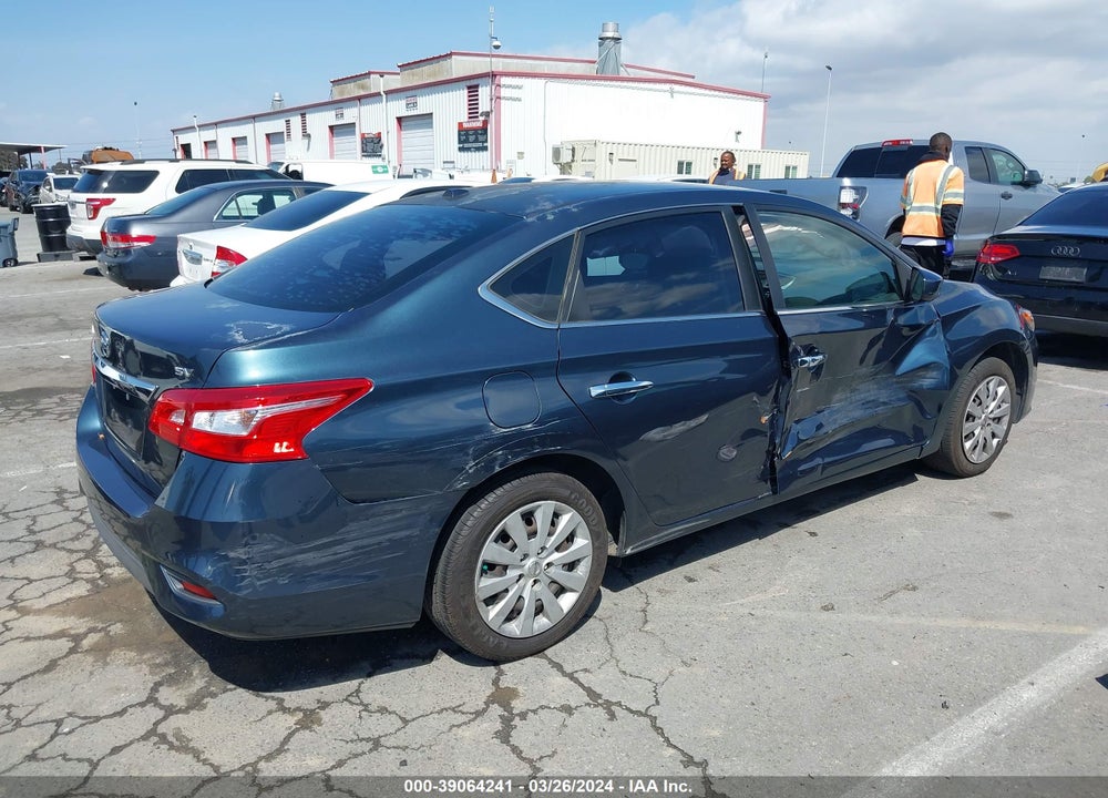 2016 NISSAN SENTRA SV VIN: 3N1AB7AP2GY232377
