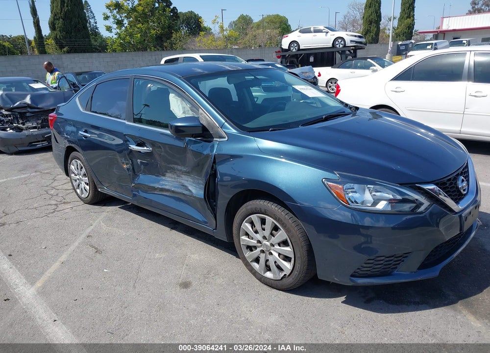 2016 NISSAN SENTRA SV VIN: 3N1AB7AP2GY232377