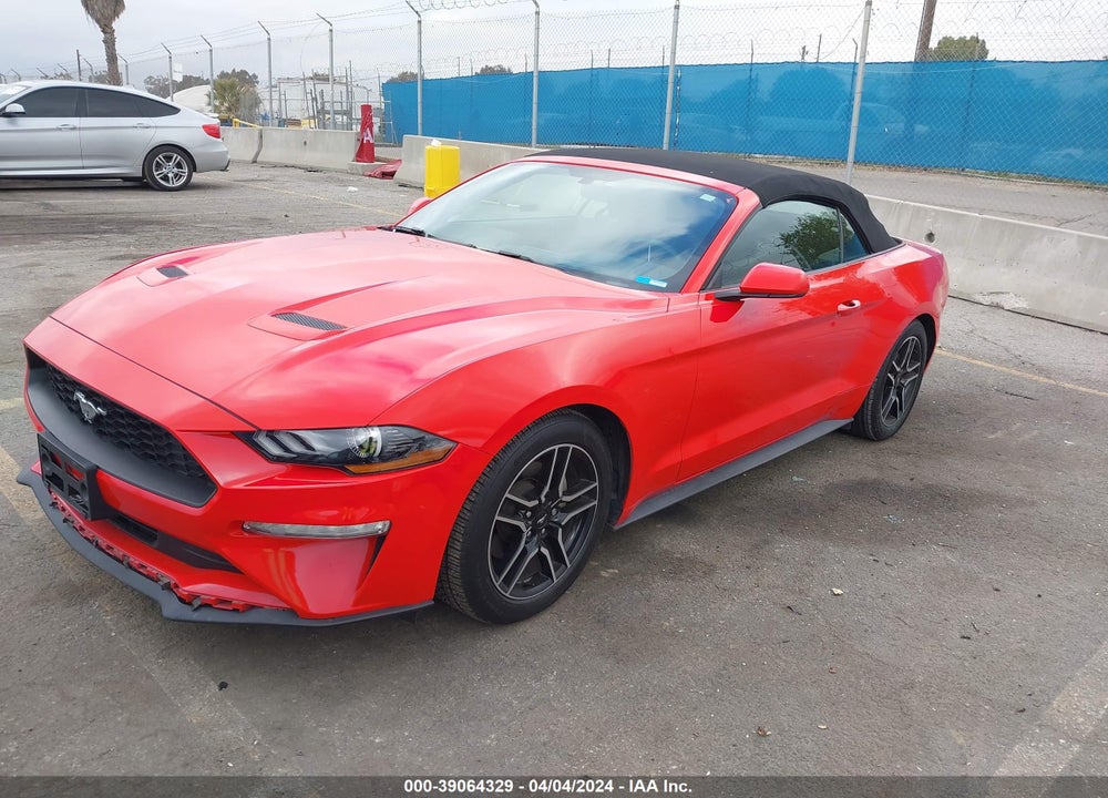 2019 FORD MUSTANG ECOBOOST VIN: 1FATP8UH1K5185839