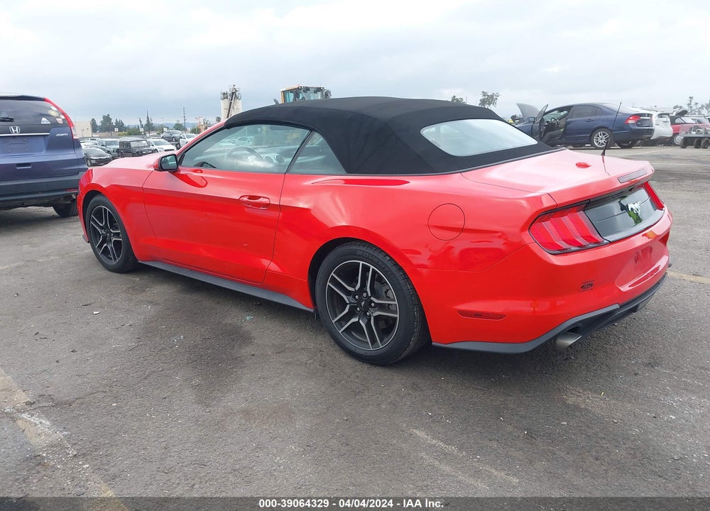 2019 FORD MUSTANG ECOBOOST VIN: 1FATP8UH1K5185839