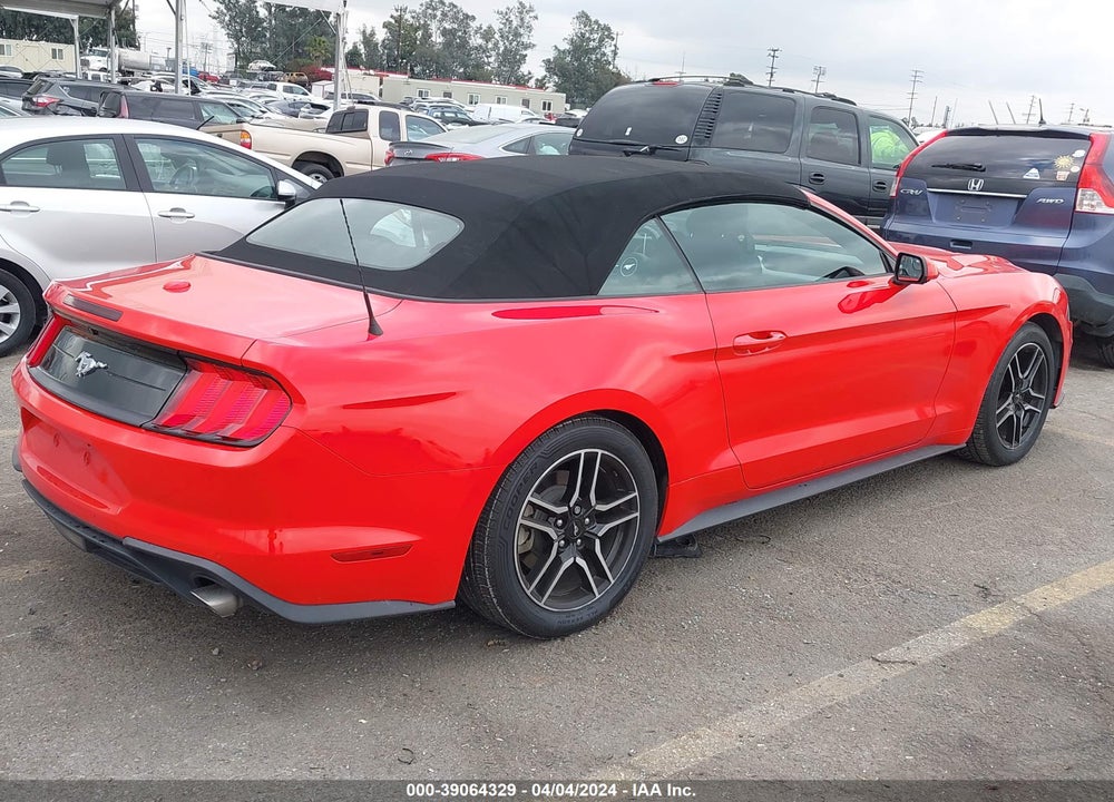 2019 FORD MUSTANG ECOBOOST VIN: 1FATP8UH1K5185839