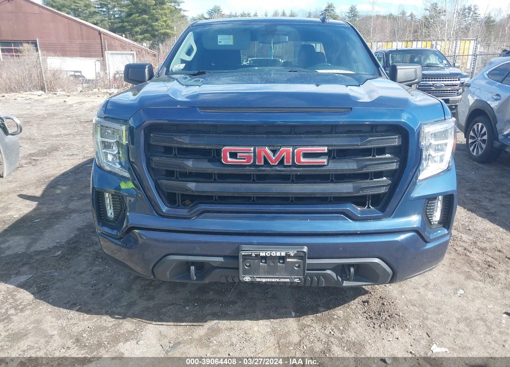 2020 GMC SIERRA 1500 4WD DOUBLE CAB STANDARD BOX ELEVATION VIN: 1GTR9CED9LZ188625