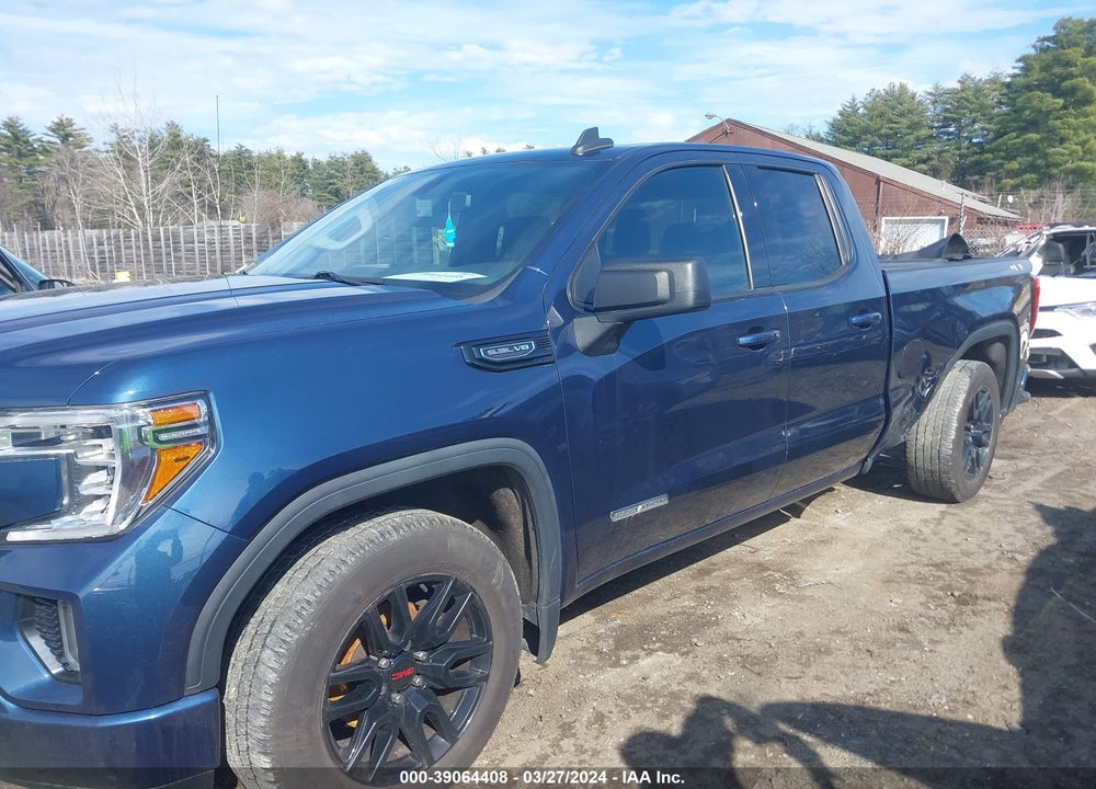 2020 GMC SIERRA 1500 4WD DOUBLE CAB STANDARD BOX ELEVATION VIN: 1GTR9CED9LZ188625