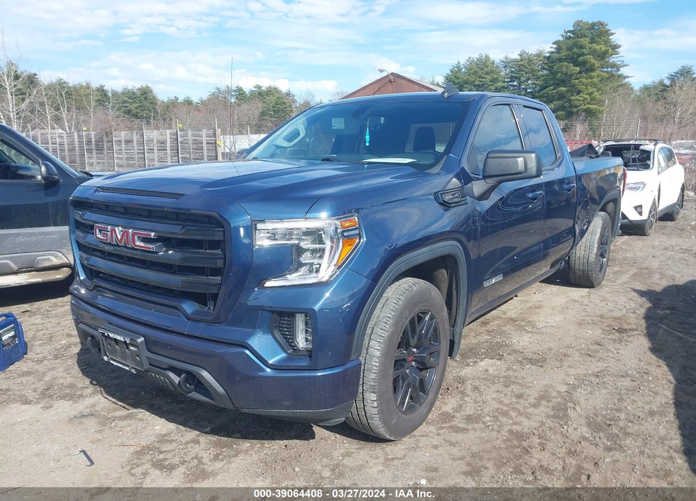2020 GMC SIERRA 1500 4WD DOUBLE CAB STANDARD BOX ELEVATION VIN: 1GTR9CED9LZ188625