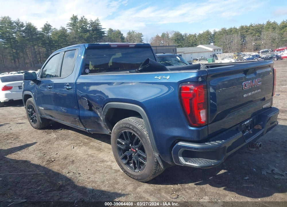 2020 GMC SIERRA 1500 4WD DOUBLE CAB STANDARD BOX ELEVATION VIN: 1GTR9CED9LZ188625