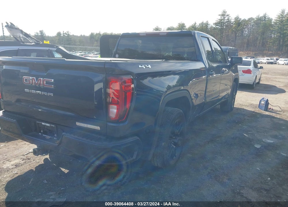 2020 GMC SIERRA 1500 4WD DOUBLE CAB STANDARD BOX ELEVATION VIN: 1GTR9CED9LZ188625