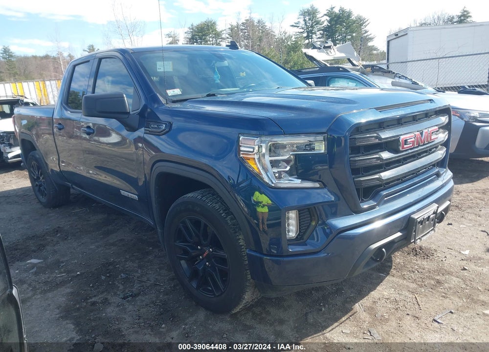 2020 GMC SIERRA 1500 4WD DOUBLE CAB STANDARD BOX ELEVATION VIN: 1GTR9CED9LZ188625