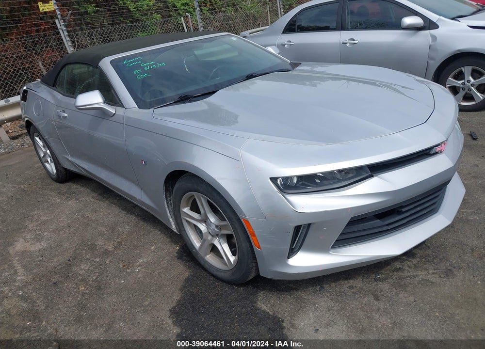 2018 CHEVROLET CAMARO 1LT VIN: 1G1FB3DX3J0184180