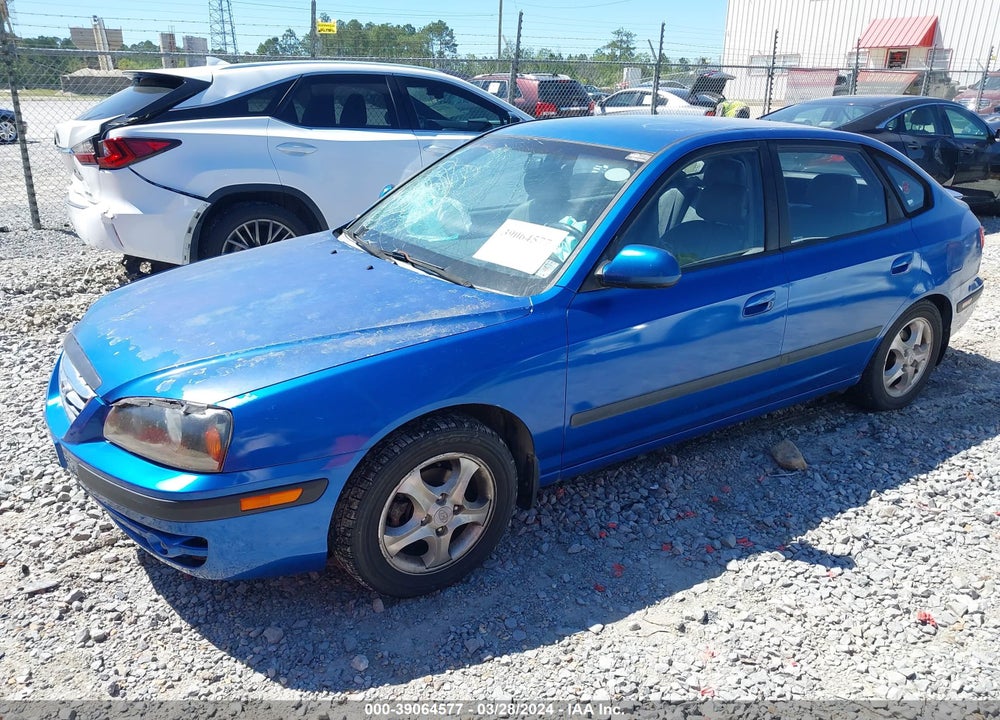 2006 HYUNDAI ELANTRA GLS/GT VIN: KMHDN56D56U187243