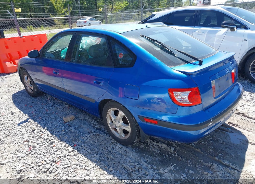 2006 HYUNDAI ELANTRA GLS/GT VIN: KMHDN56D56U187243