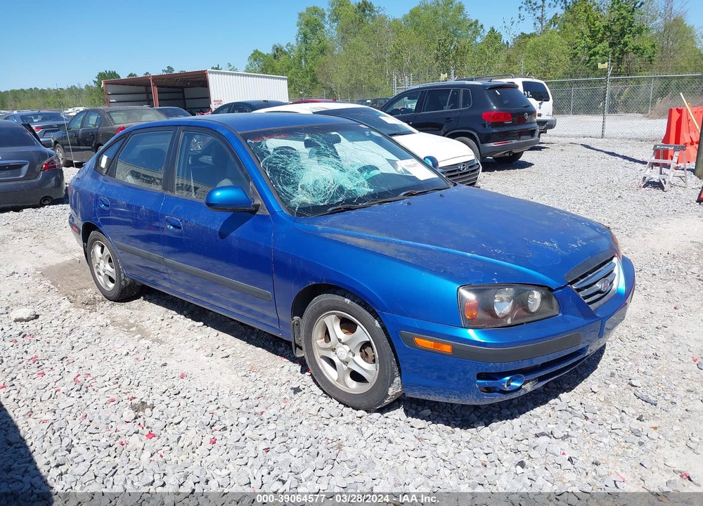 2006 HYUNDAI ELANTRA GLS/GT VIN: KMHDN56D56U187243