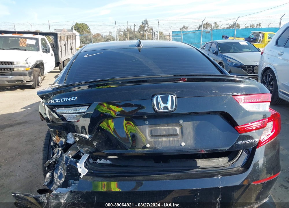 2019 HONDA ACCORD SPORT VIN: 1HGCV1F33KA063971