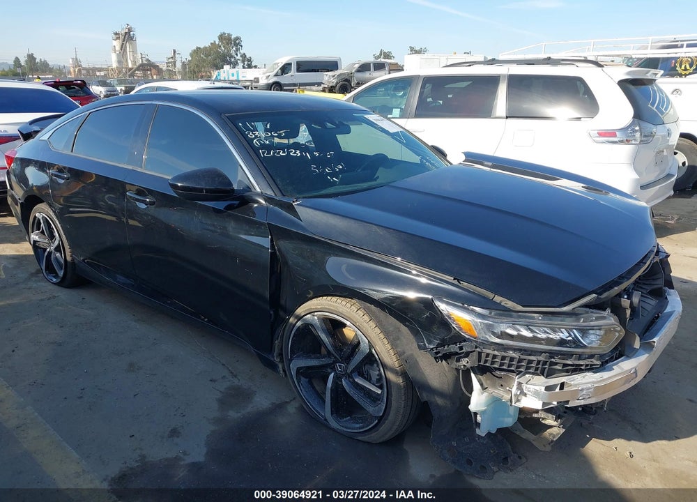 2019 HONDA ACCORD SPORT VIN: 1HGCV1F33KA063971