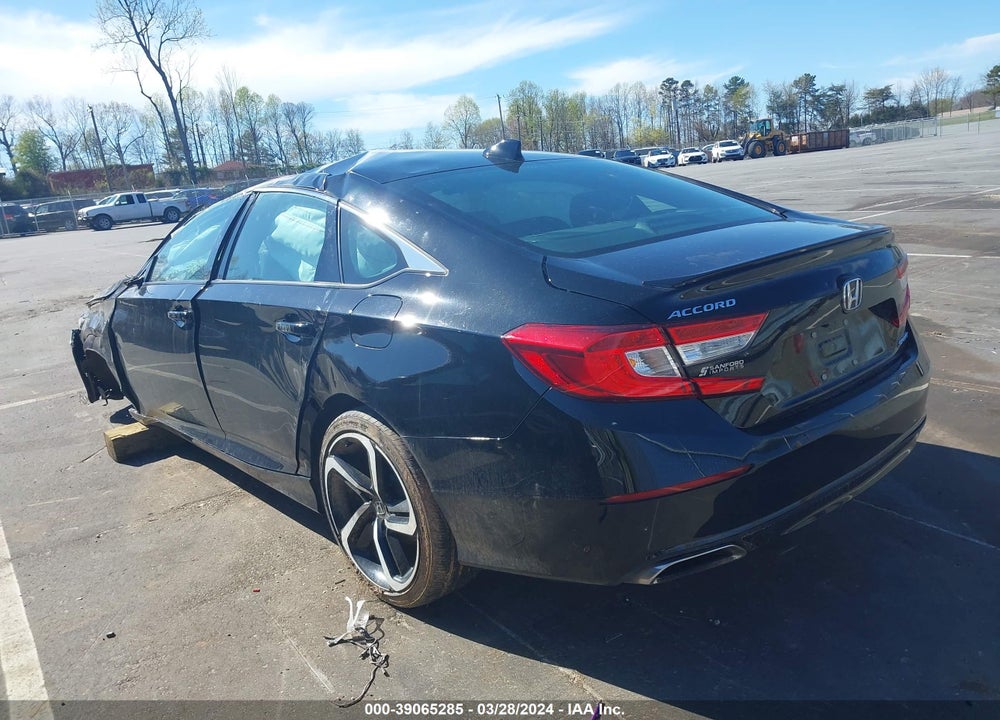 2020 HONDA ACCORD SPORT VIN: 1HGCV1F38LA038145