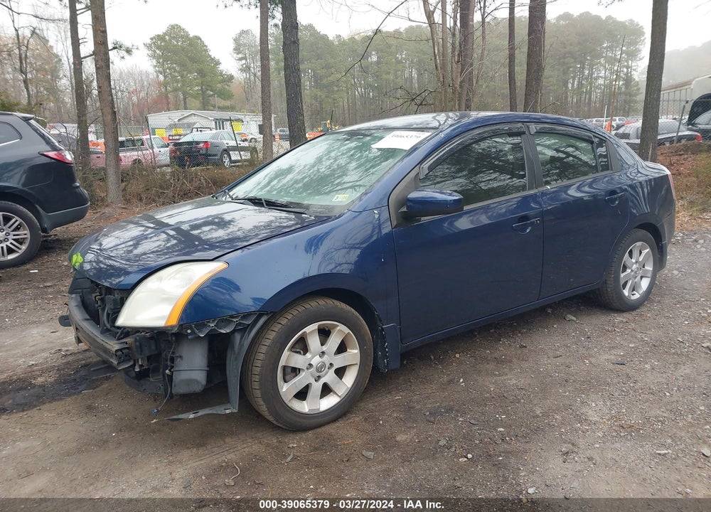 2008 NISSAN SENTRA 2.0S VIN: 3N1AB61E18L752531
