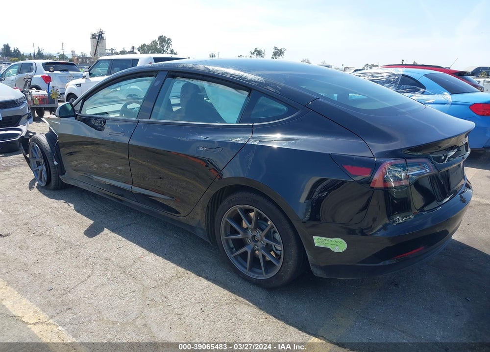 2023 TESLA MODEL 3 REAR-WHEEL DRIVE VIN: 5YJ3E1EA3PF545854