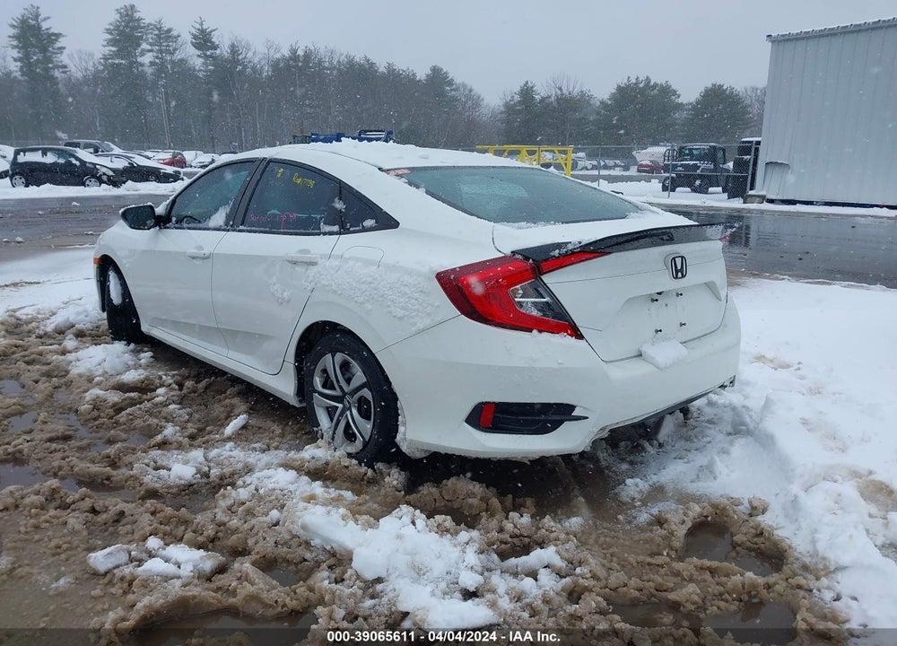 2018 HONDA CIVIC LX VIN: 19XFC2F50JE208985