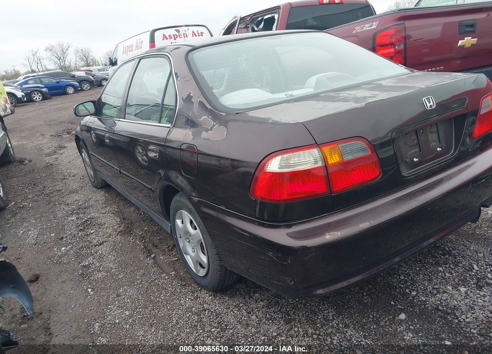2000 HONDA CIVIC EX VIN: 1HGEJ8648YL027194