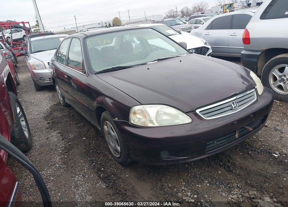 2000 HONDA CIVIC EX VIN: 1HGEJ8648YL027194