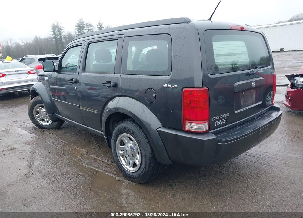 2011 DODGE NITRO SE VIN: 1D4PU2GK8BW518527