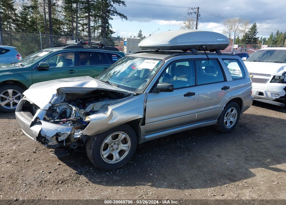2007 SUBARU FORESTER 2.5X VIN: JF1SG63617G709888