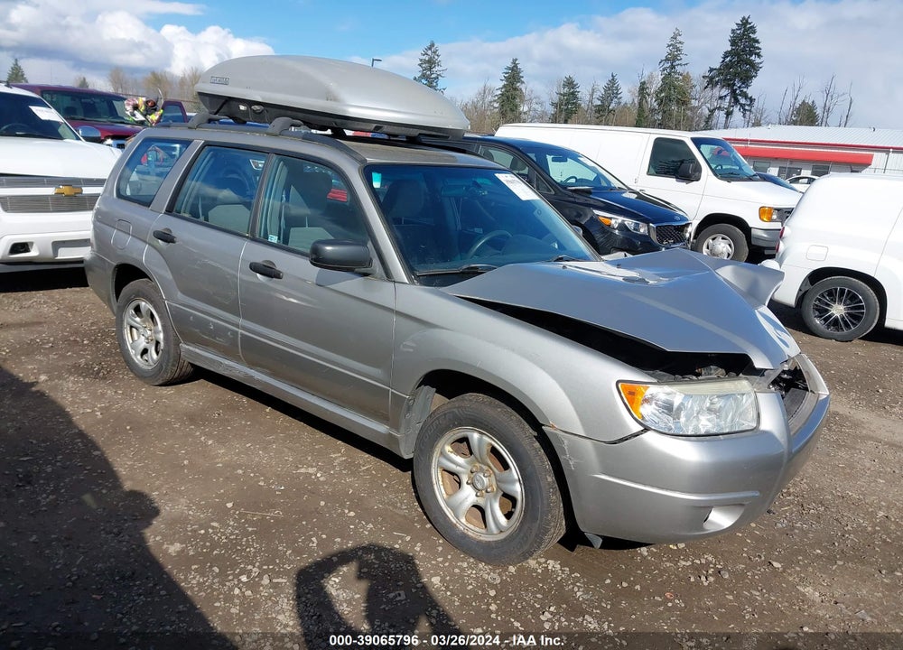 2007 SUBARU FORESTER 2.5X VIN: JF1SG63617G709888