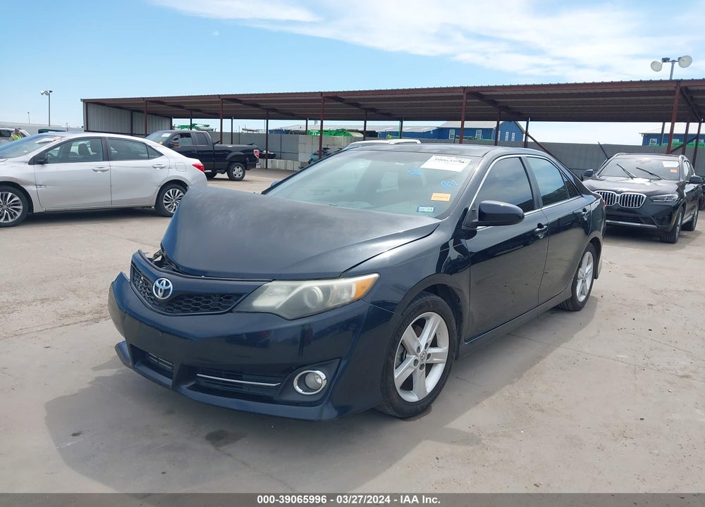 2013 TOYOTA CAMRY SE VIN: 4T1BF1FK6DU712884