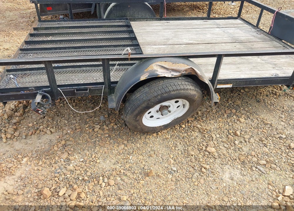 2014 CARRY ON 6X10 TRAILER VIN: 4YMUL1013E7063046