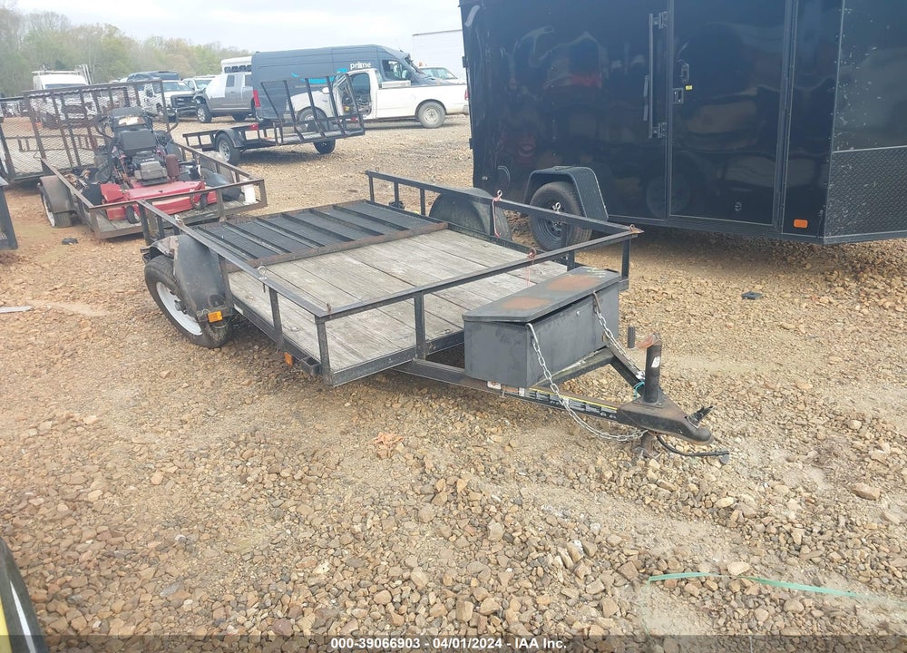 2014 CARRY ON 6X10 TRAILER VIN: 4YMUL1013E7063046