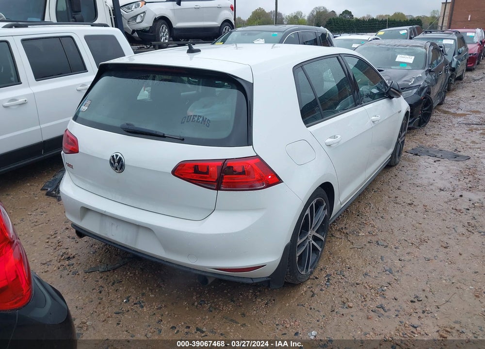 2017 VOLKSWAGEN GOLF GTI AUTOBAHN 4-DOOR/S 4-DOOR/SE 4-DOOR/SPORT 4-DOOR VIN: 3VW447AU4HM073488