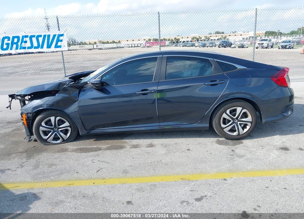 2018 HONDA CIVIC LX VIN: 2HGFC2F50JH600449