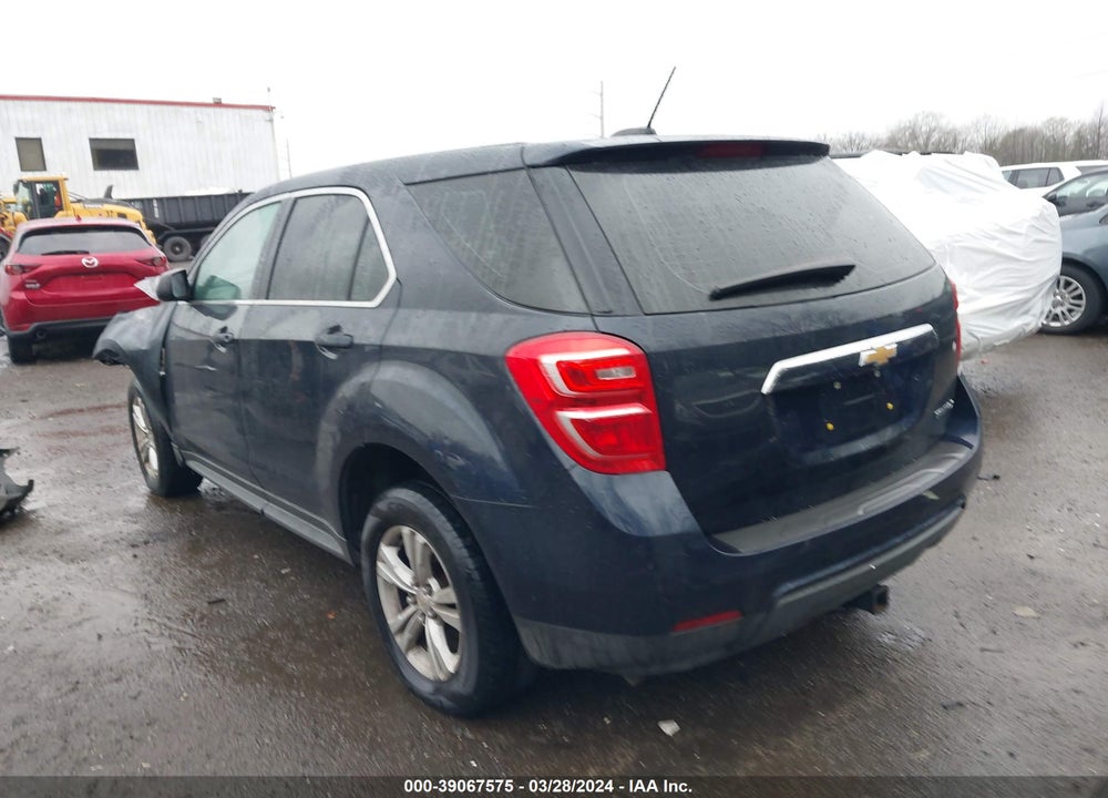 2016 CHEVROLET EQUINOX LS VIN: 2GNALBEK1G6328358
