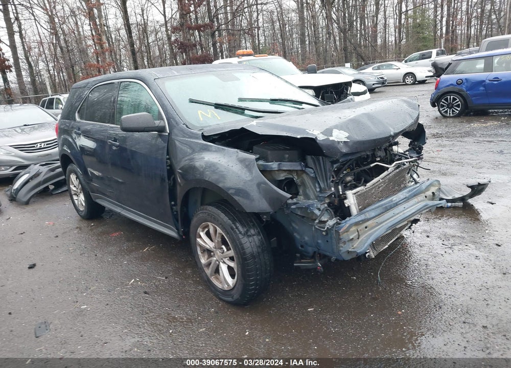2016 CHEVROLET EQUINOX LS VIN: 2GNALBEK1G6328358