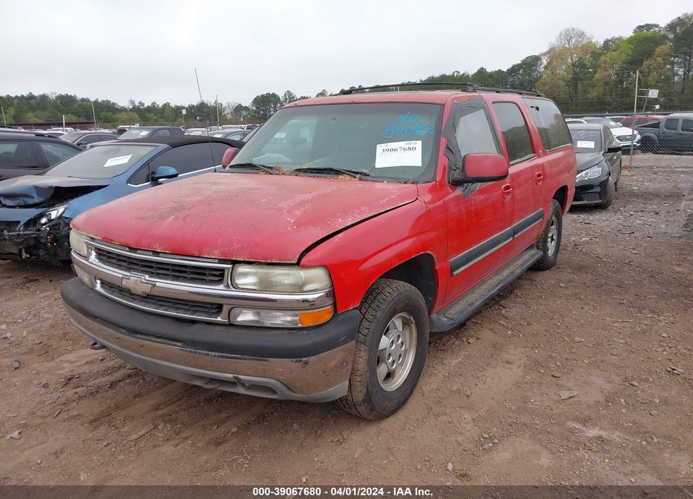2001 CHEVROLET SUBURBAN 1500 LT VIN: 3GNEC16T31G197142