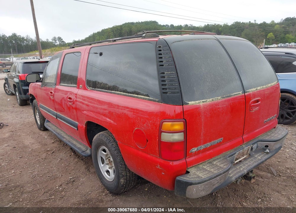2001 CHEVROLET SUBURBAN 1500 LT VIN: 3GNEC16T31G197142