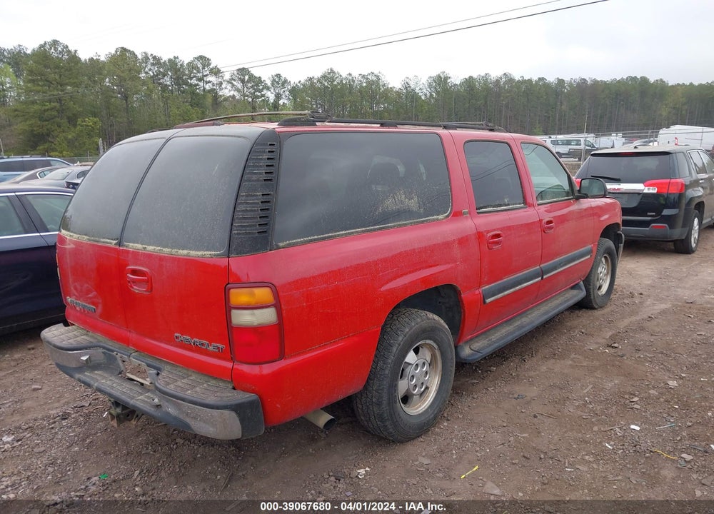 2001 CHEVROLET SUBURBAN 1500 LT VIN: 3GNEC16T31G197142