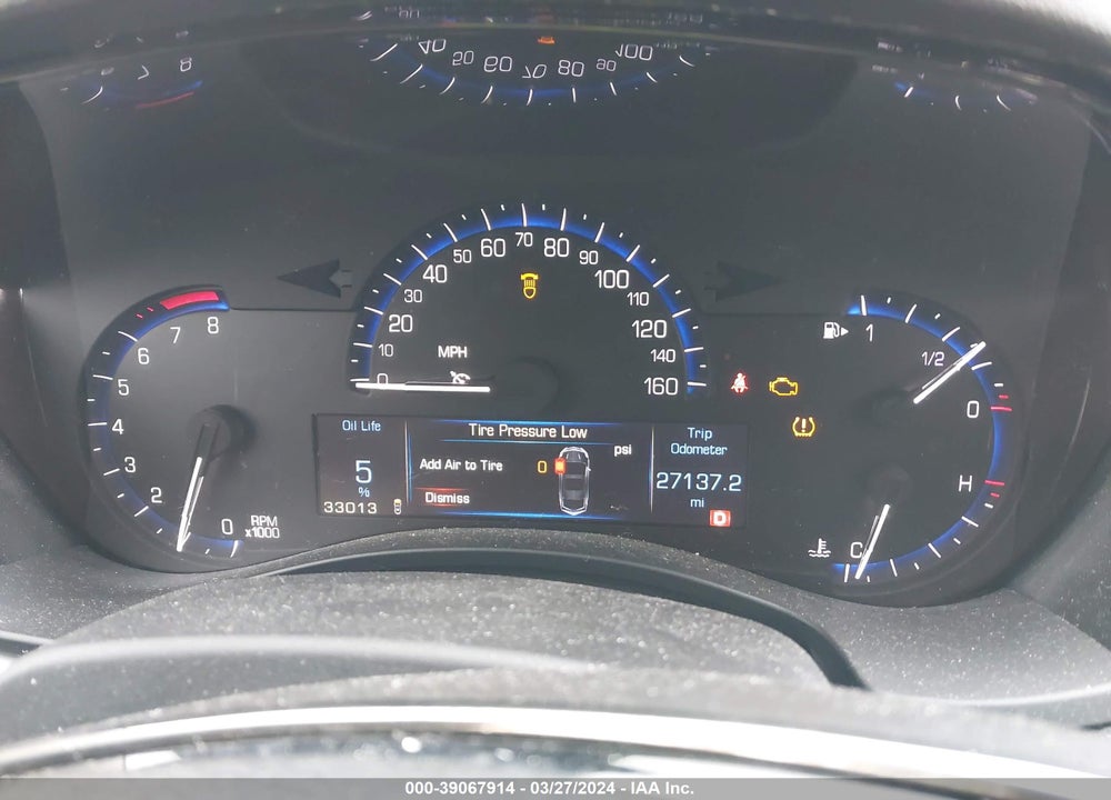 2013 CADILLAC ATS PERFORMANCE VIN: 1G6AJ5SX8D0154537
