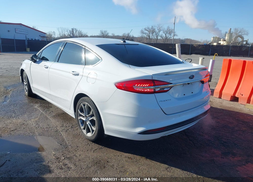 2017 FORD FUSION SE VIN: 3FA6P0HD9HR322148